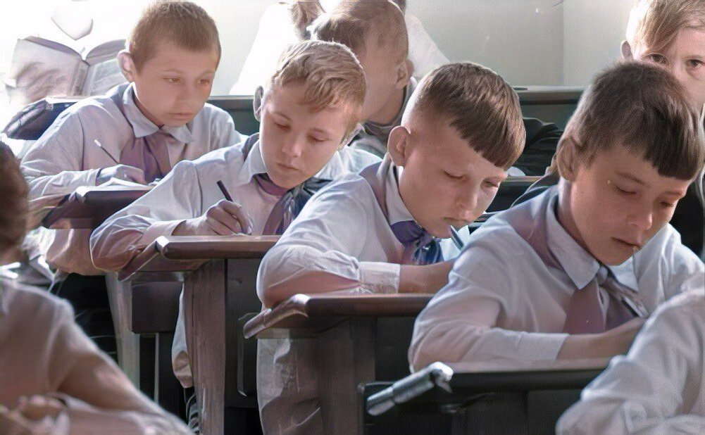 Школьники в СССР