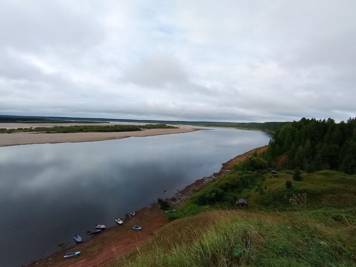 Вид на Мезень 