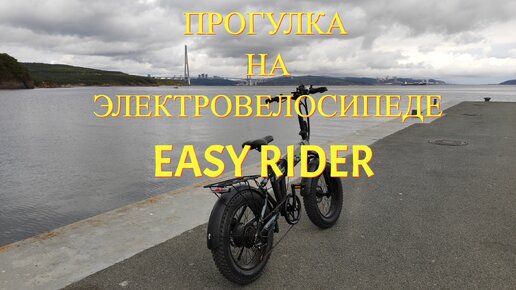 Прогулка на электровелосипеде Easy Rider - университетская набережная - остров Русский