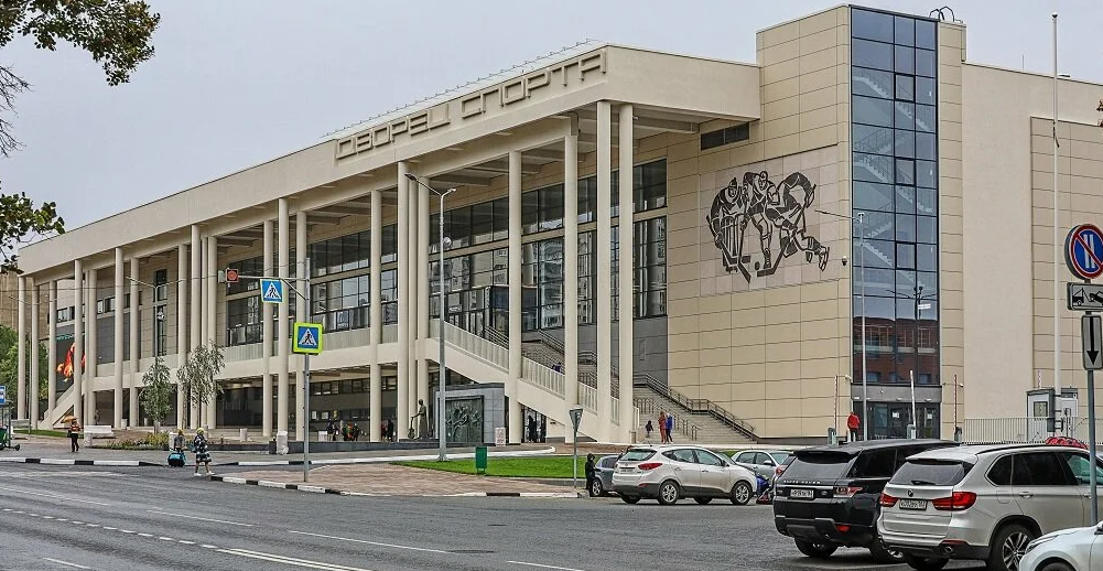 "Дворец спорта им. Высоцкого" Самара (вместимость 5 тыс. зрителей)