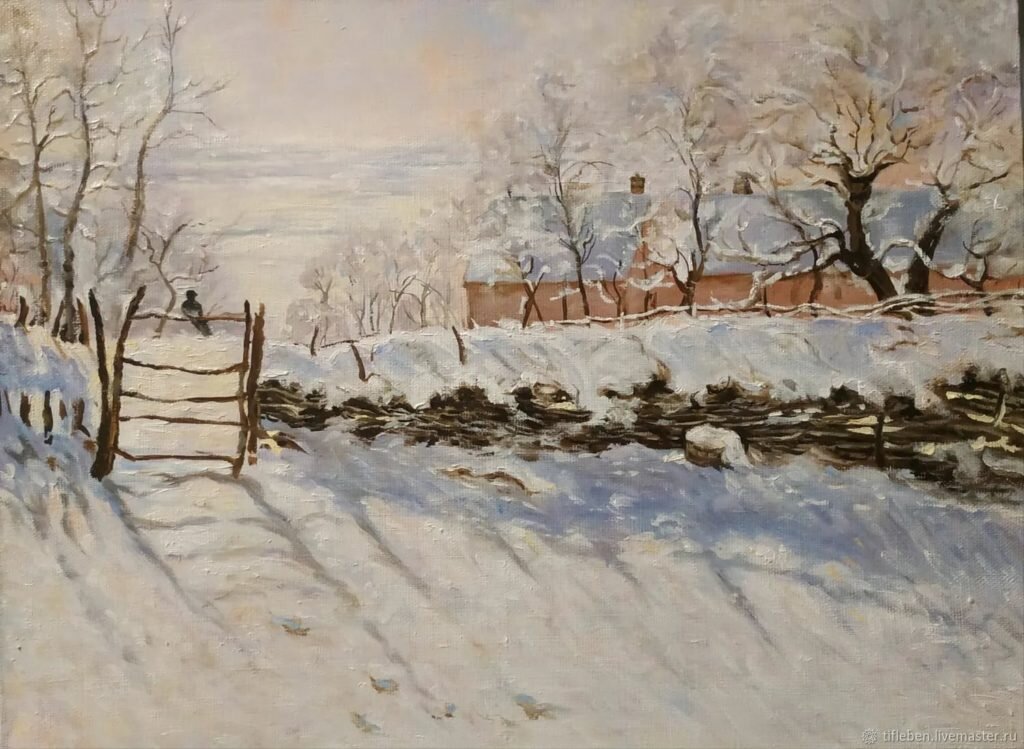 Клод Моне "Сорока"