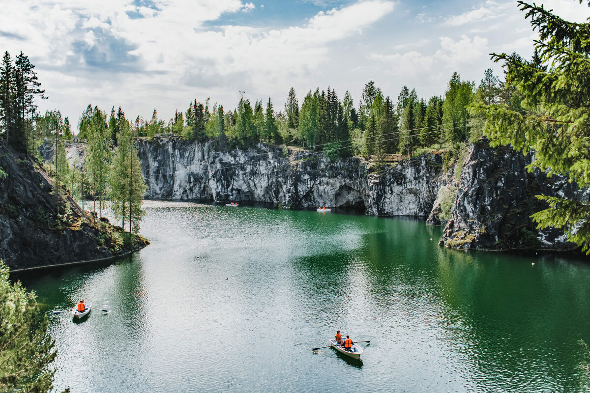 Пеший поход по Карелии