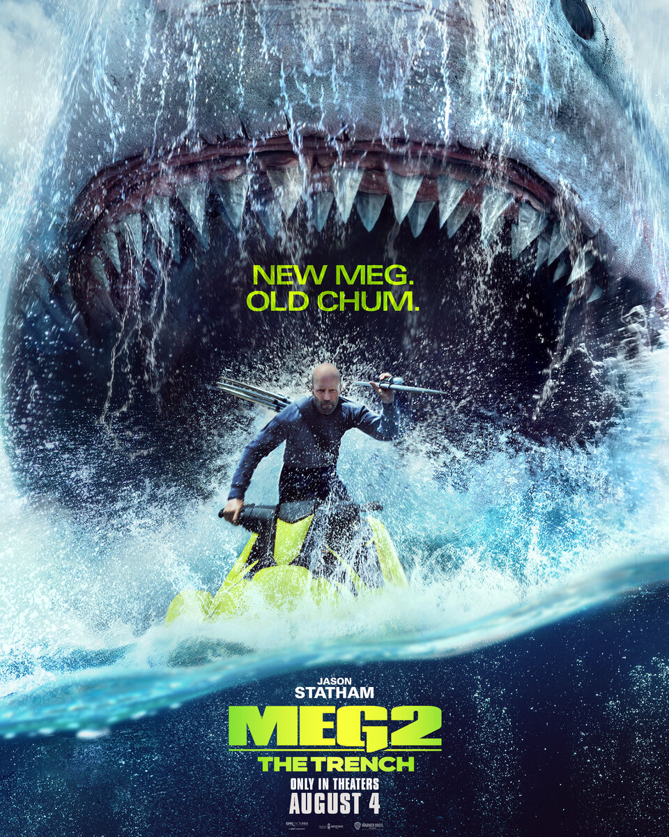 Мег 2: Бездна,Meg 2: The Trench,2023, ужасы, фантастика, боевик,США, 1 ч 56 мин
