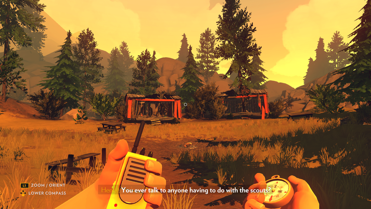 Обзор Firewatch на Nintendo Switch. | Aska про Nintendo | Дзен