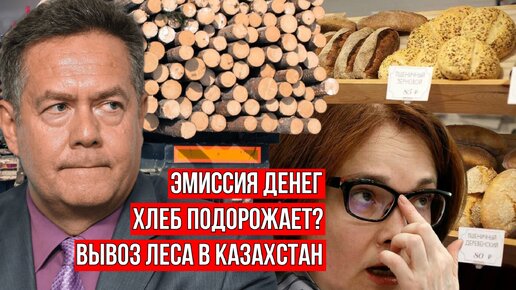 ПЛАТОШКИН: ЧТО ЕЩЕ ЗАМУТИТ НАБИУЛЛИНА И ЧТО БУДЕТ С ЦЕНАМИ НА ХЛЕБ?