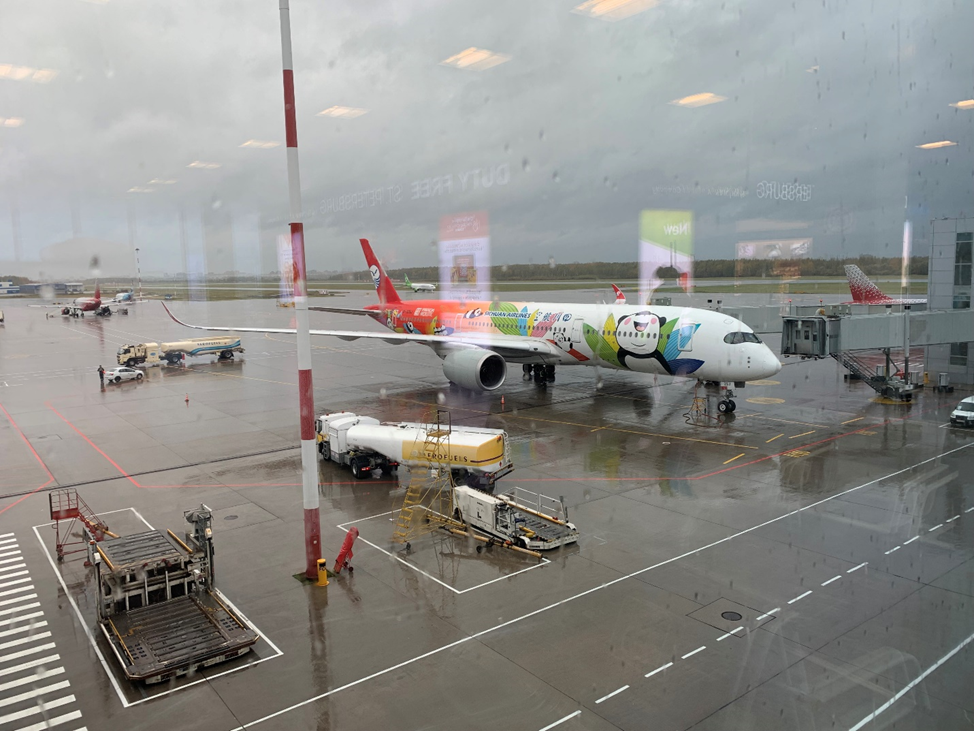 Мой самолёт в Китай