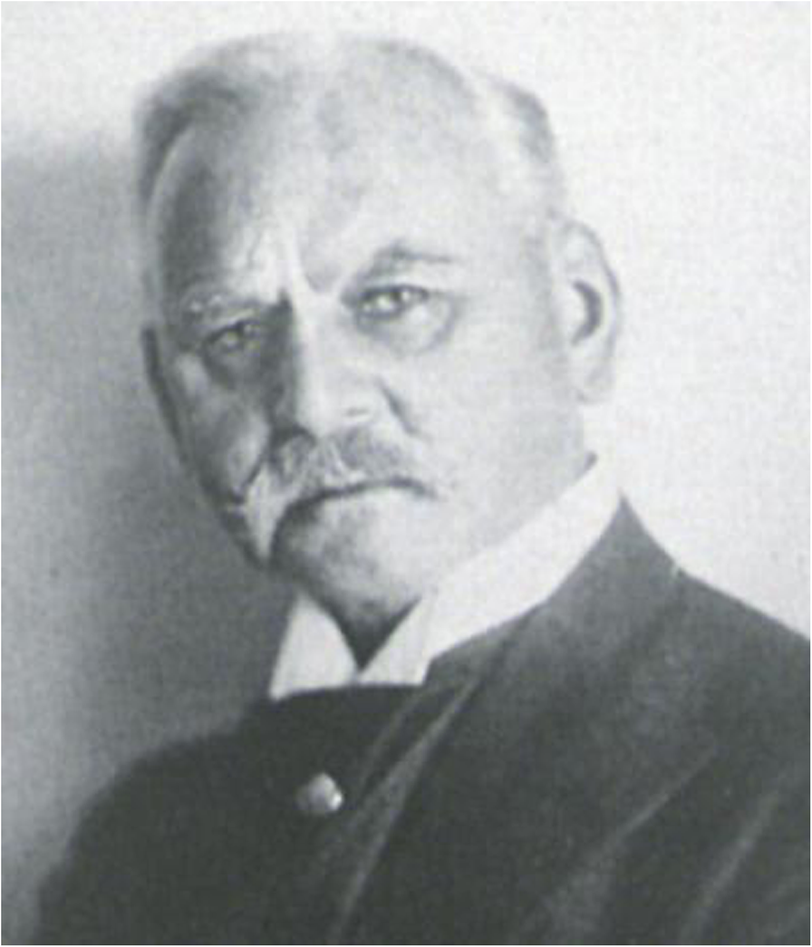Макс Нонне (1861-1959). Немецкий невролог, профессор, доктор медицины.