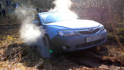 Вот это реальное противостояние. Mitsubishi Outlander против Subaru Impreza