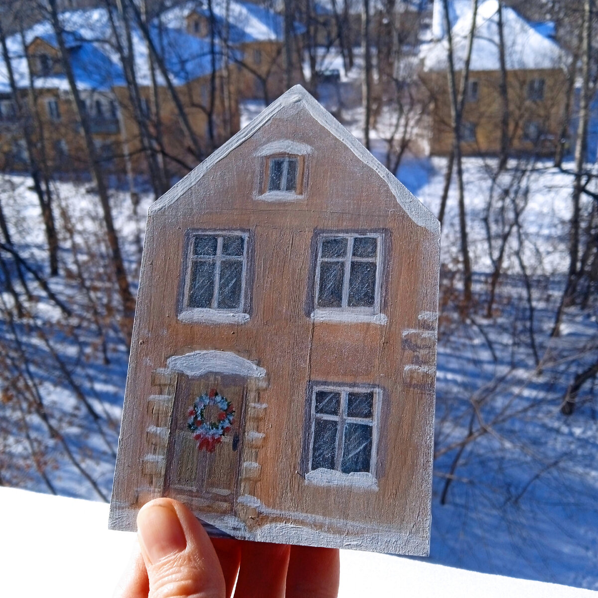 Как построить дом из снега во дворе