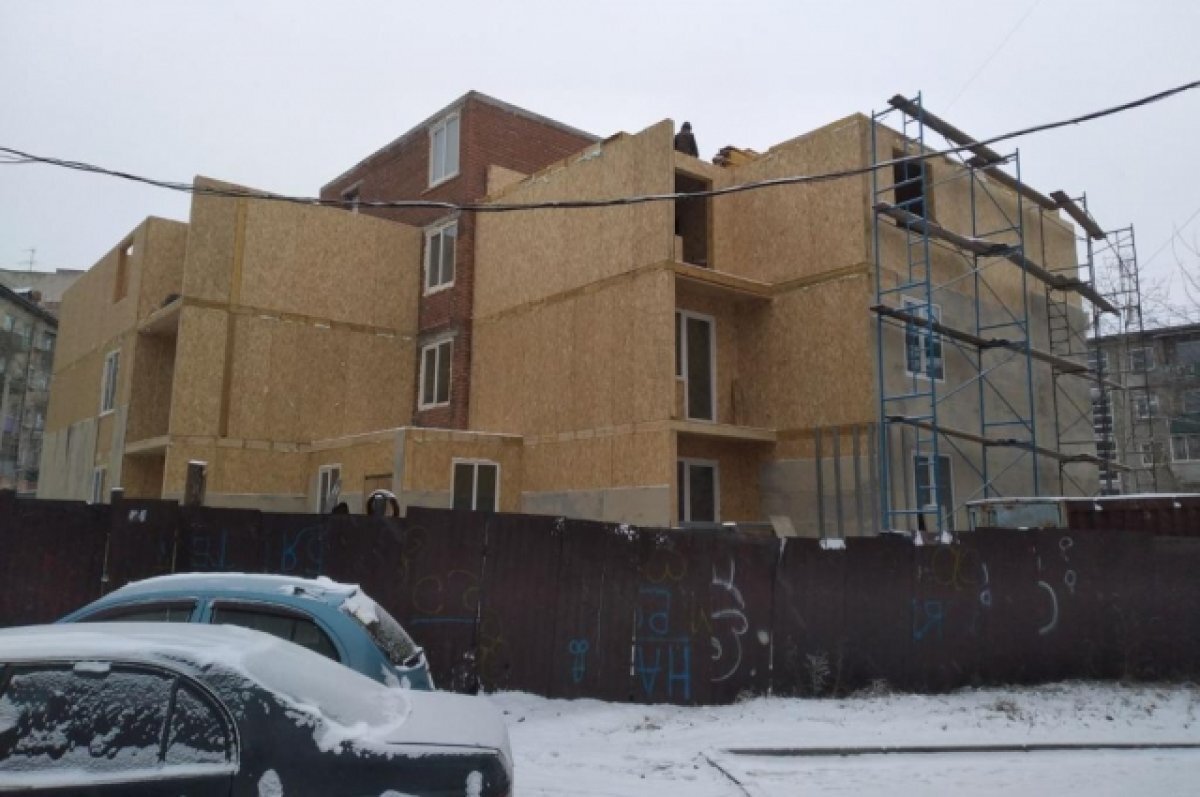    Первый многоквартирный дом из СИП-панелей строят в Чите