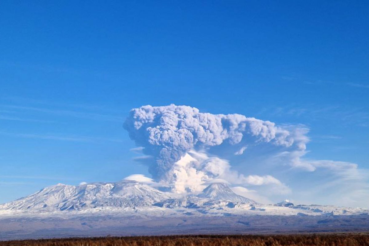    На Камчатке завершено извержение Ключевского вулкана