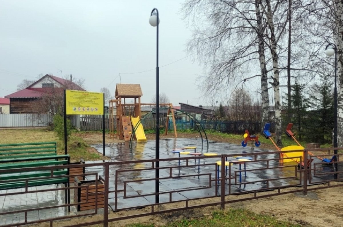    В ряде сел Томской области благоустроили общественные пространства