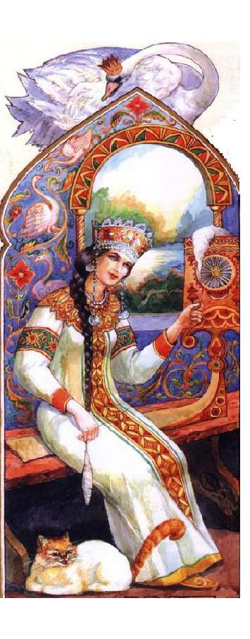 Фрагмент картины «Доля и Недоля» Виктора Анатольевича Королькова