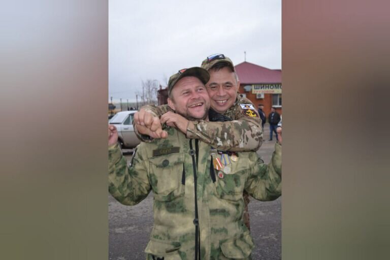    В Сорочинск из зоны СВО вернулись 38 героев-казаков батальона «Форштадт» Андрей Севостьянов