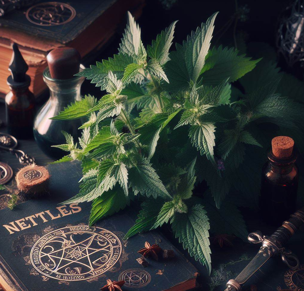 Крапива отгоняет соперников