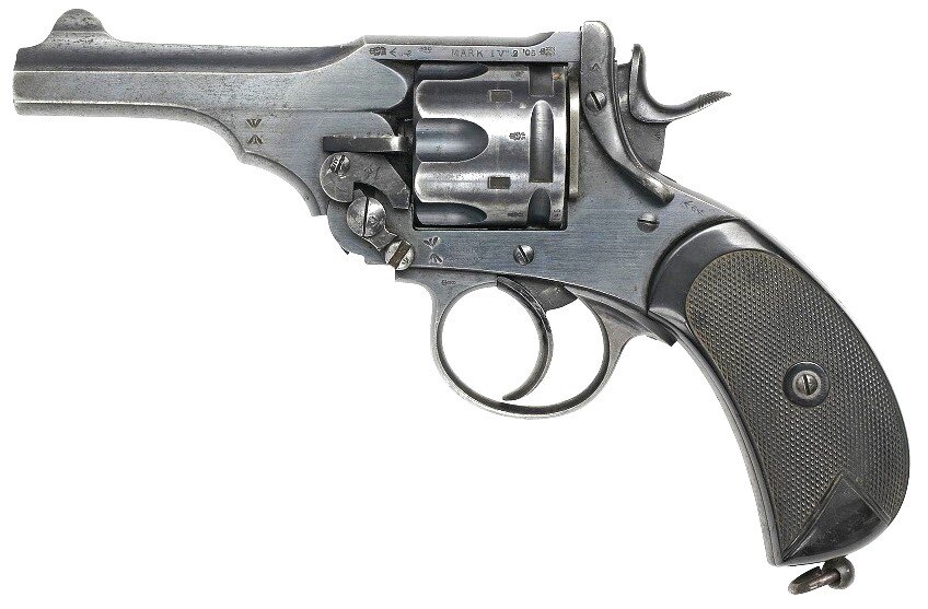 Револьвер Веблей Мк.IV обр. 1898 года.