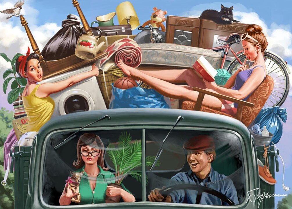 Художник Валерий Барыкин.