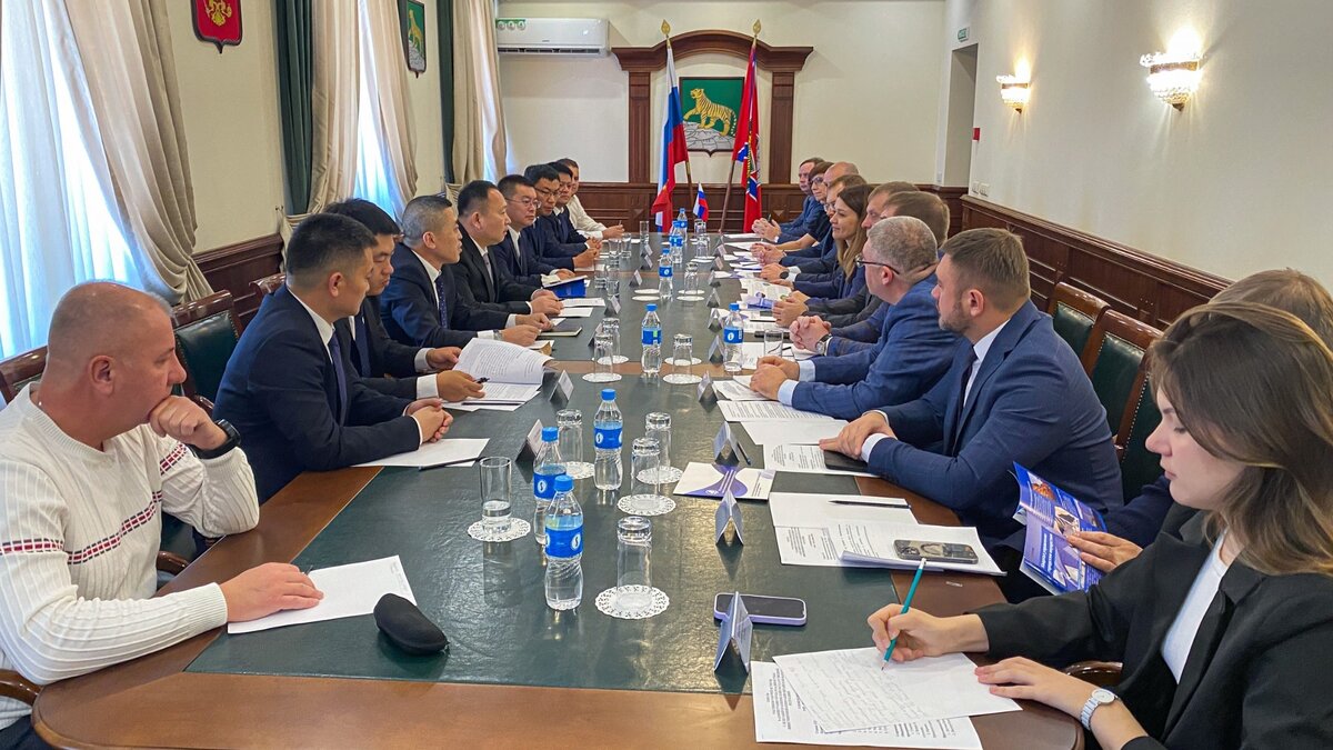     Первый заместитель главы администрации Владивостока Дарья Стегний провела встречу с делегацией компании «Цифро-Сити» из города Муданцзян.