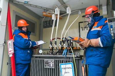    Специалисты Мособлэнерго © Пресс-служба Министерства энергетики Московской области