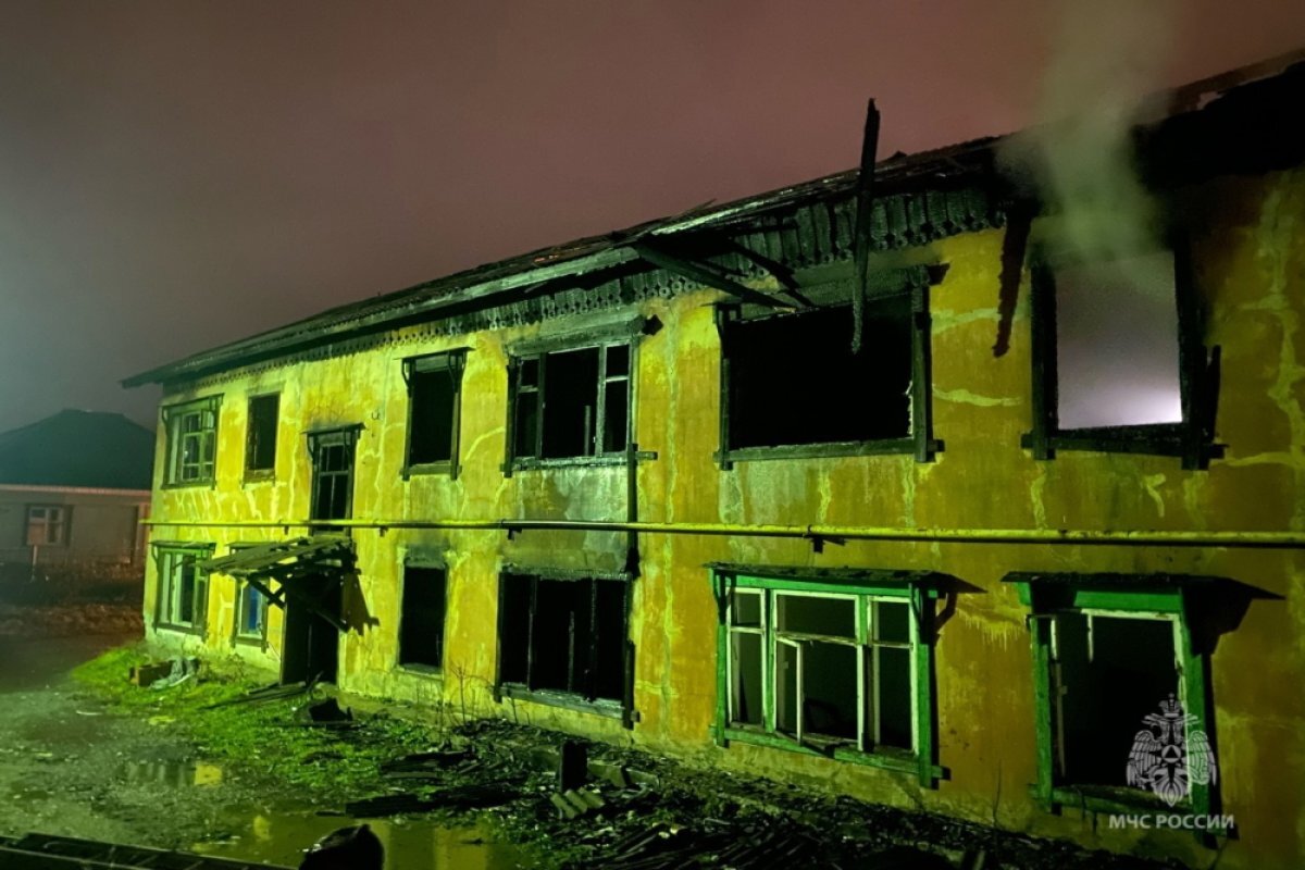    Тело мужчины обнаружили при тушении пожара в заброшке Кыштыма