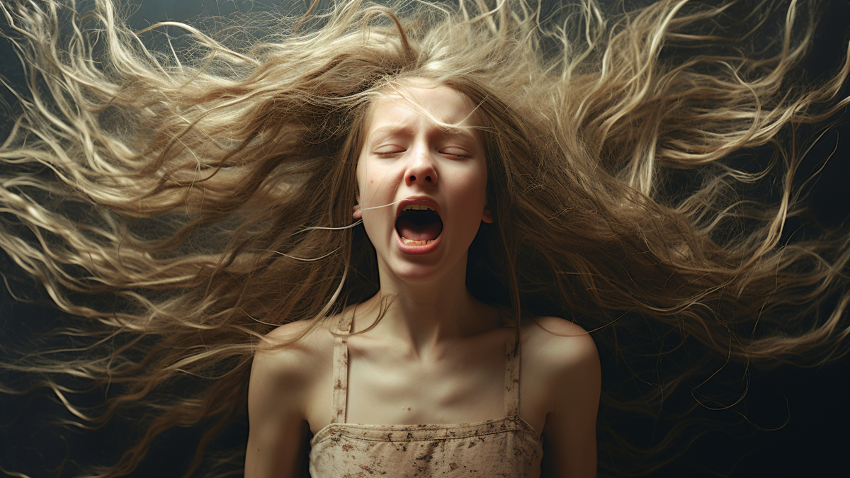    Психолог рассказала, почему люди на почве стресса могут есть собственные волосы© News-hub NR / Сгенерировано нейросетью Midjourney