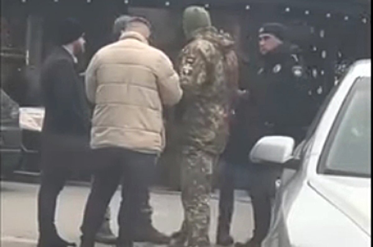    Насильственная мобилизация на Украине