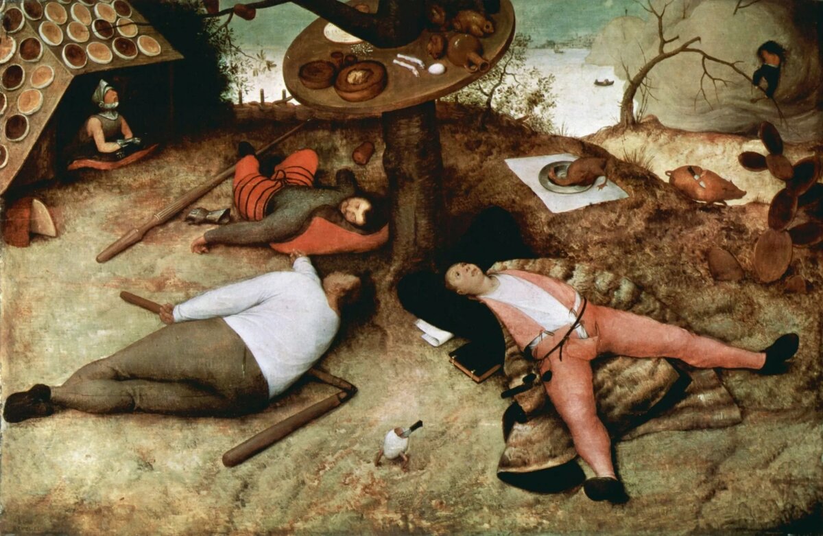 Питер Брейгель Старший. Страна лентяев