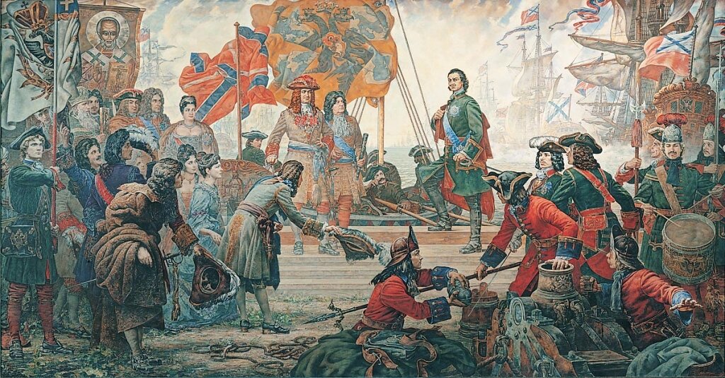 Триумф Российского Флота. Центральный Музей Вооруженных Сил. Худ. Нестеренко Василий Игоревич.