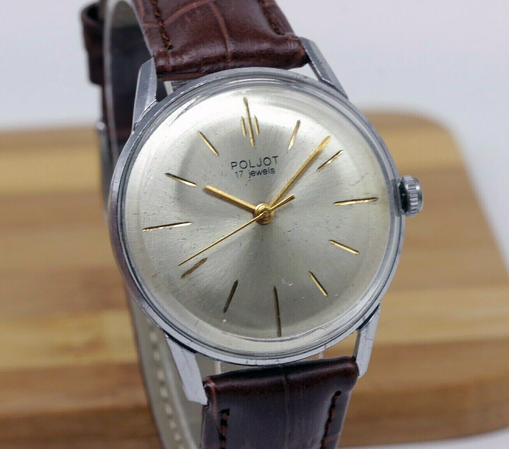 Советские экспортные наручные часы Полет, Poljot. Источник: ebay.com