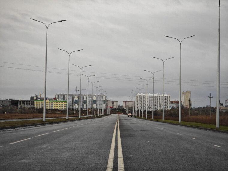    Завершается строительство дороги по улице Елисеева