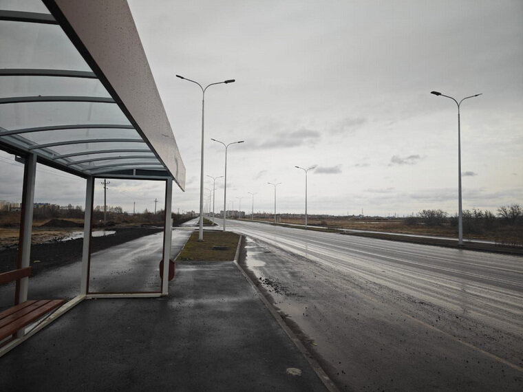    Дорожная развязка на улице Бурова-Петрова построена