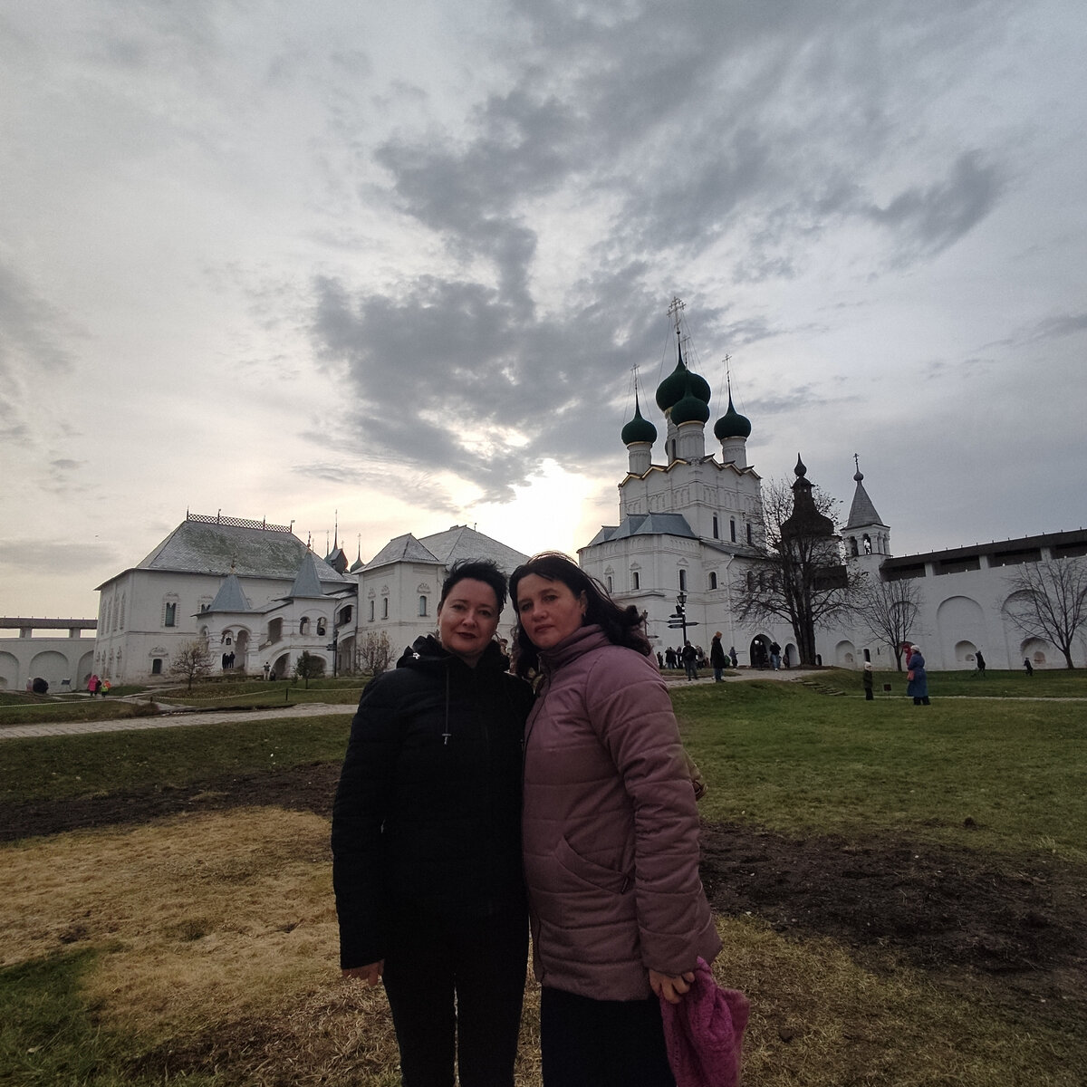 В Кремле с подругой 