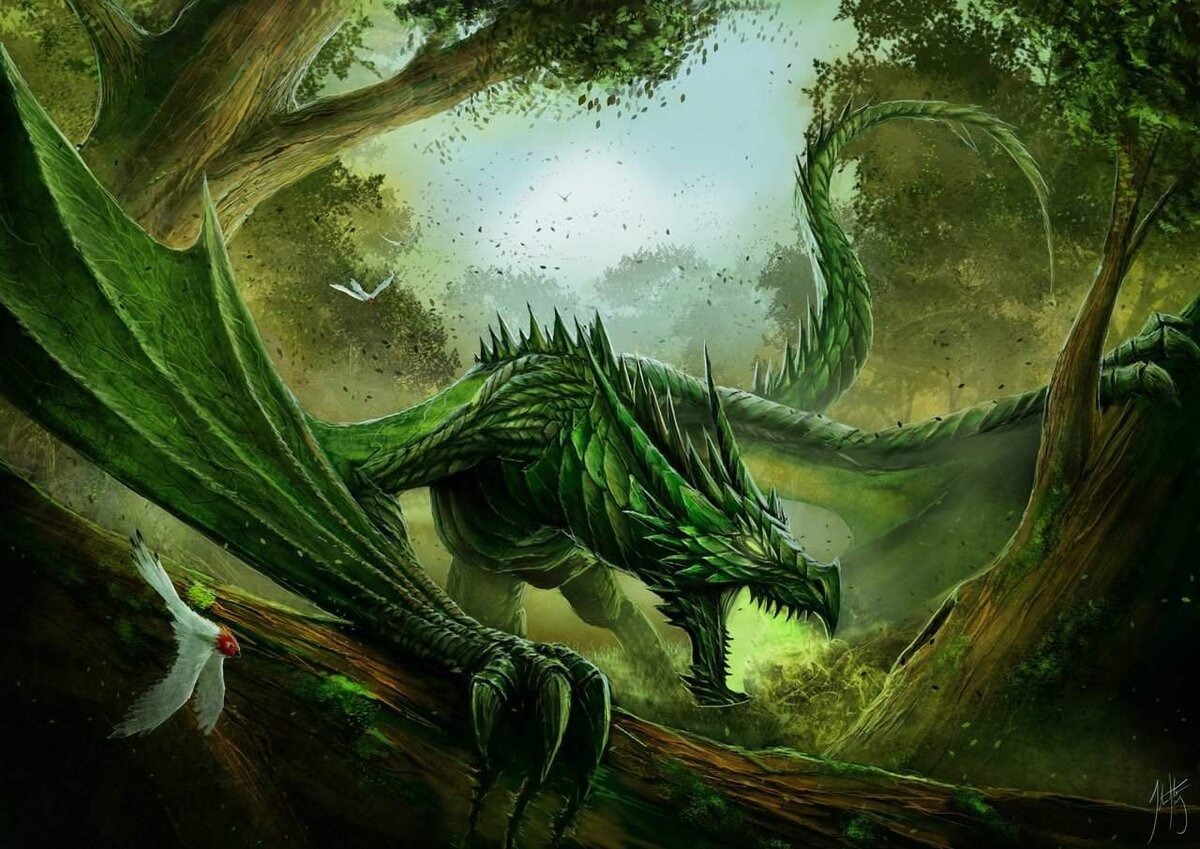 Какой зеленый дракон. Зелёный дракон виверна. Брим зелёный дракон. Зеленый дракон Цинлун. Виверна ДНД арт.