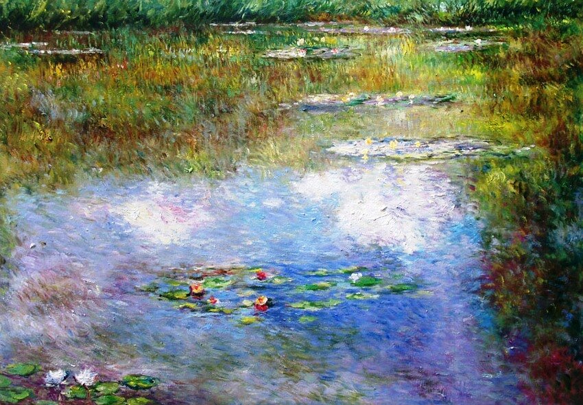 Клод Моне. Водяные лилии. Облака. 1903 год.