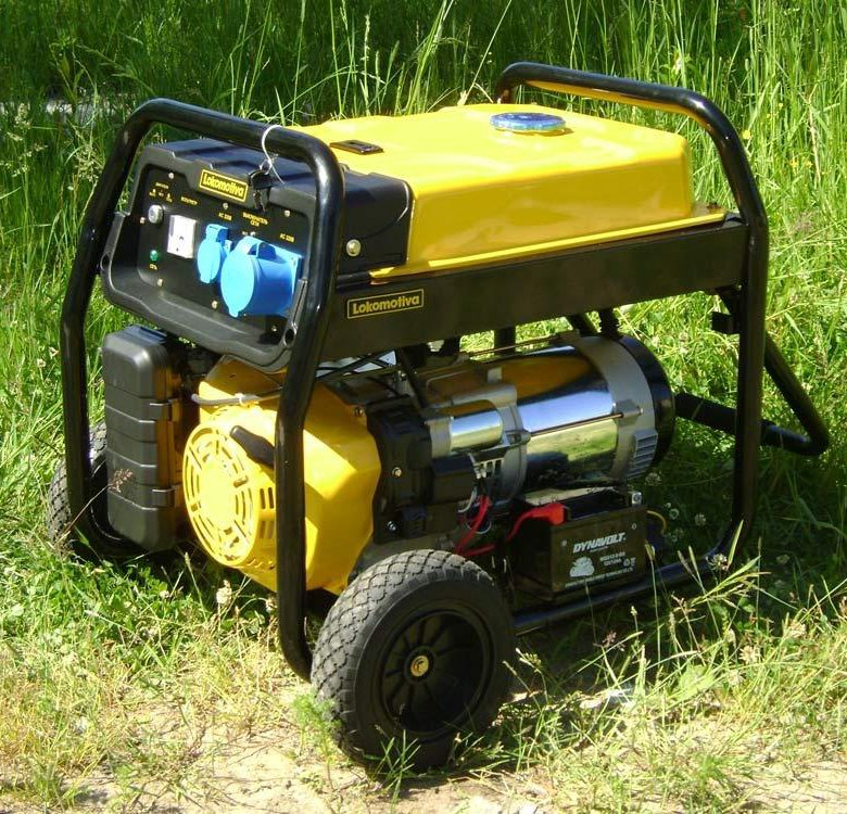 Бензиновый генератор. Источник изображения: https://festima.ru/