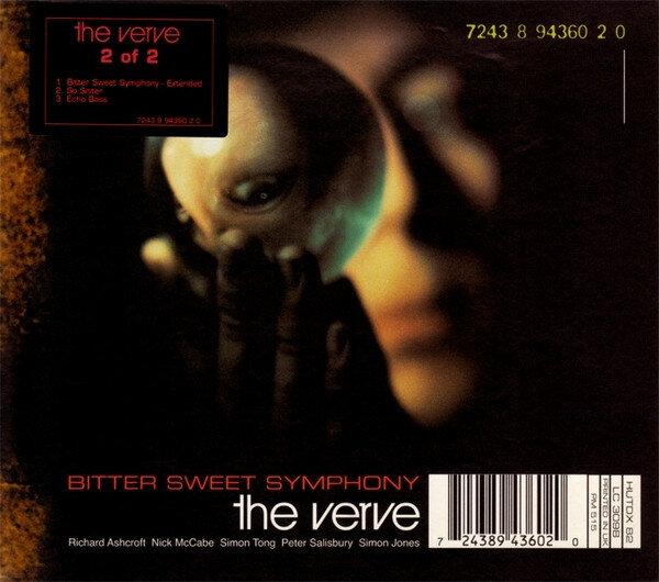 Сингл "The Verve – Bitter Sweet Symphony" 1997 года