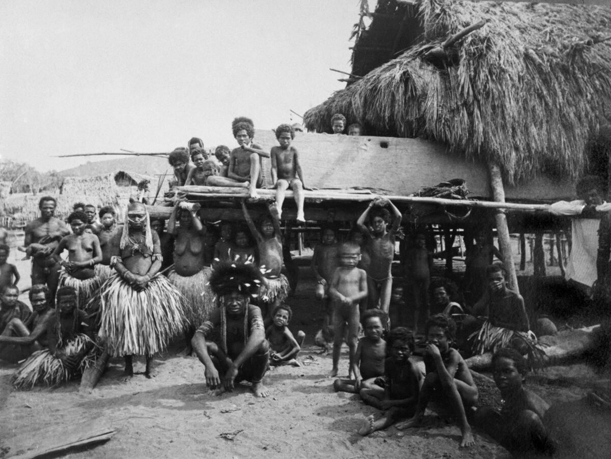 Жители Тонги в 1960-х годах