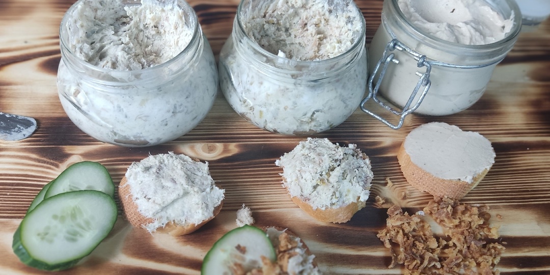 Паштет рийет или намазка из скумбрии гк Просто и вкусно