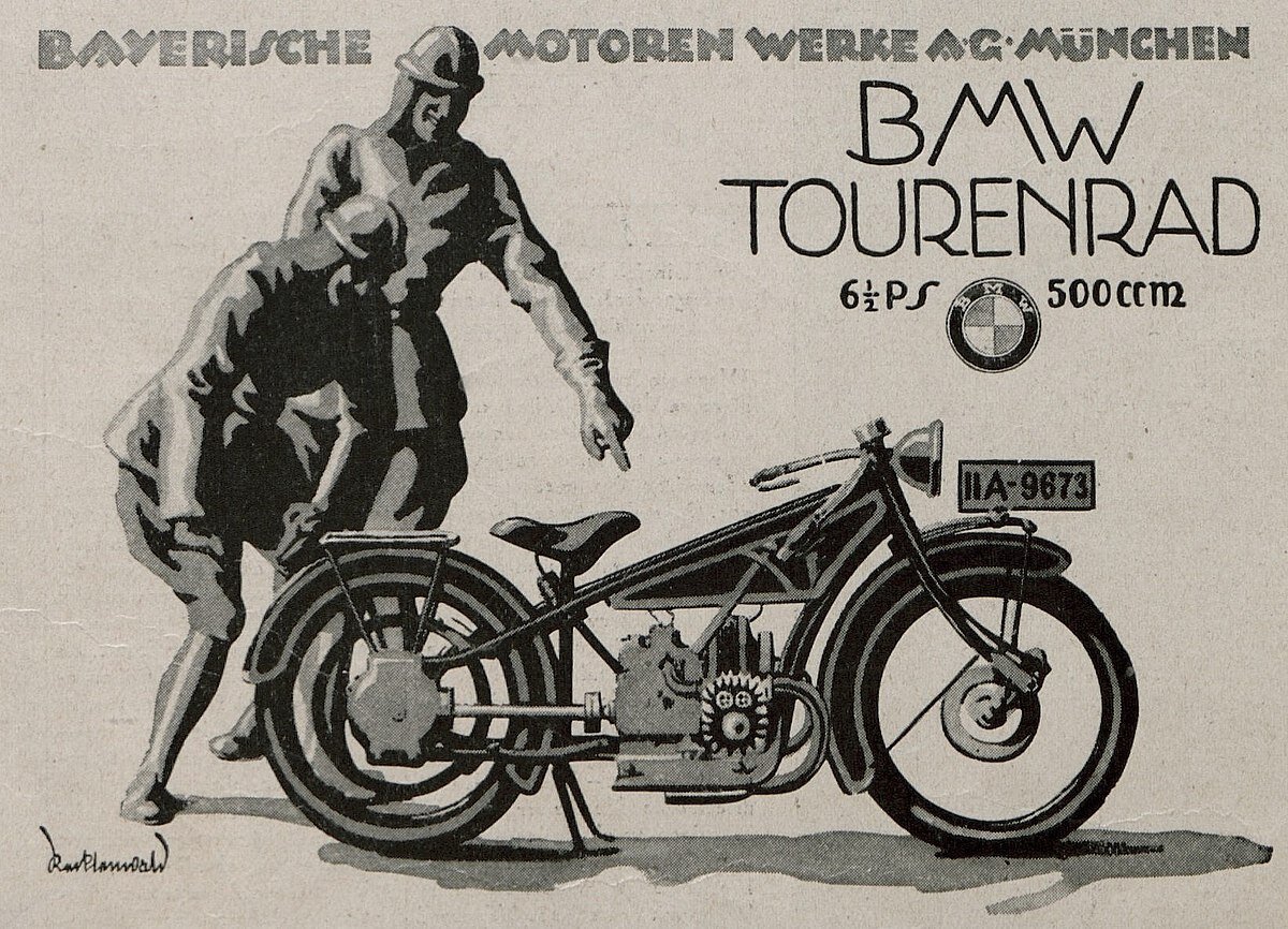 Помимо автомобилей, BMW производят и мотоциклы!