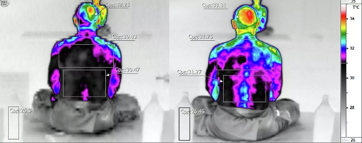 Обычное состояние сознания.                             Медитативное состояние сознания.