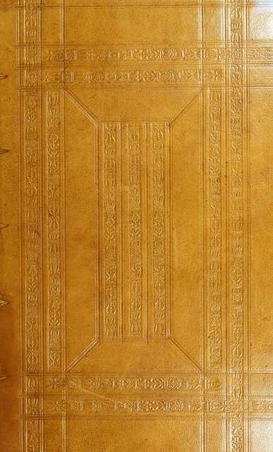 Книга 1544 года с переплетом 1863 года из женской кожи. Библиотека Смитсоновского института, США.