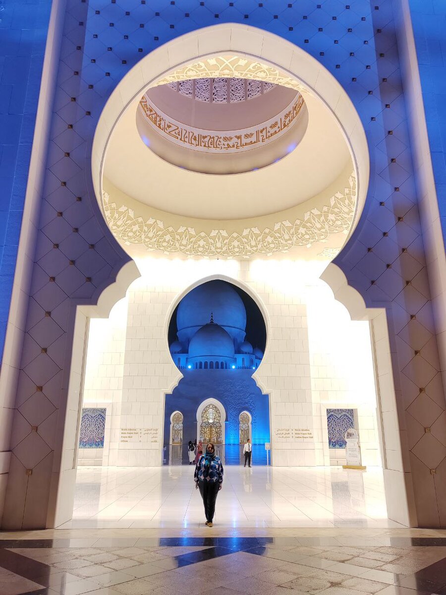 Модель из бумаги - Голубая мечеть (Мечеть Султана Ахмета)