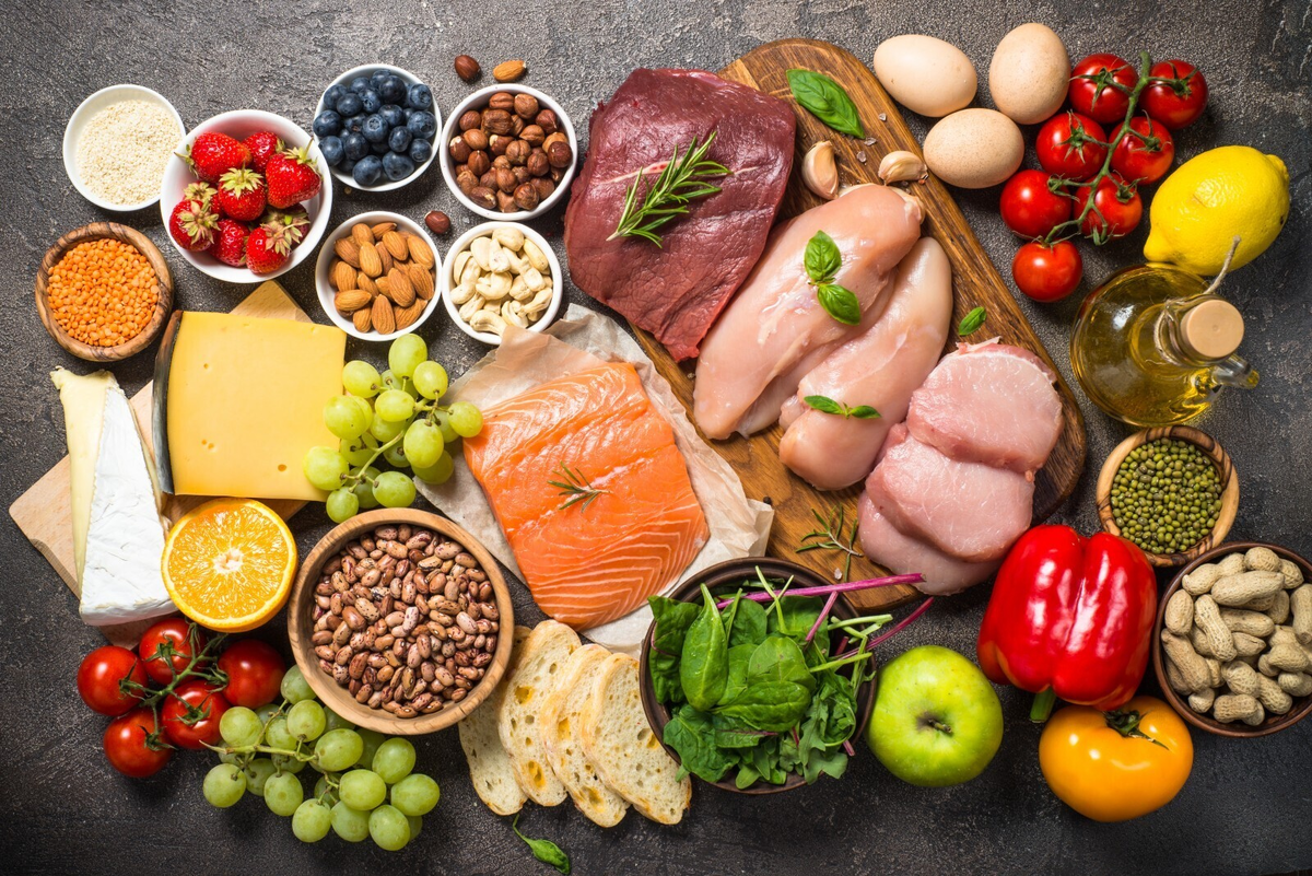 Здоровое питание это важно. Продукты питания. Правильное питание. Здоровая пища. Продукты здорового питания.