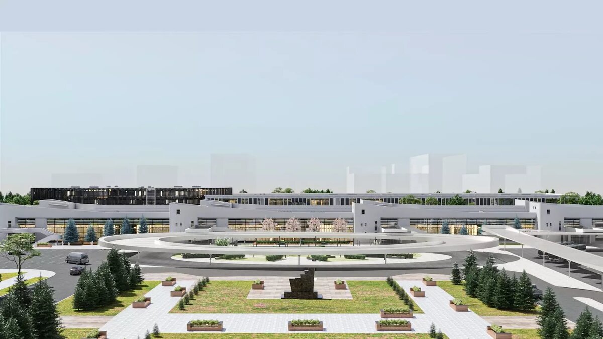     В Ростове продолжается строительство Центрального автовокзала, как будет выглядеть здание транспортной гавани показали в правительстве региона.