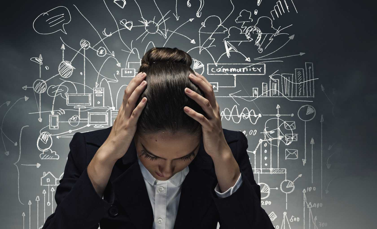 психология. мысли в голове. негативные эмоции. стресс картинки. плохие мысли.