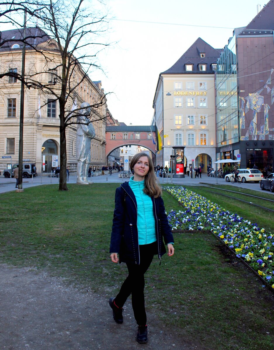 В Мюнхене, тоже 2019 год. 