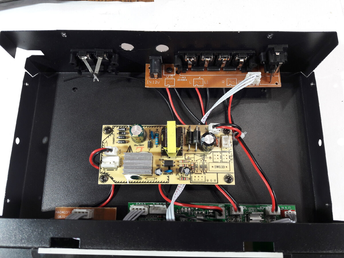 Вид сверху.