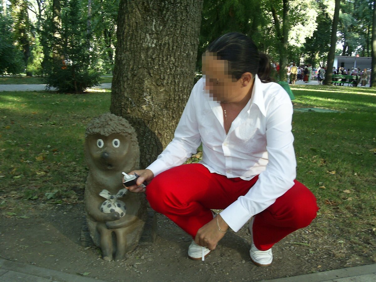 С ёжиком из тумана кто курил!? - Я курил, а ты взрослый уже, кури в форточку на кухне. 