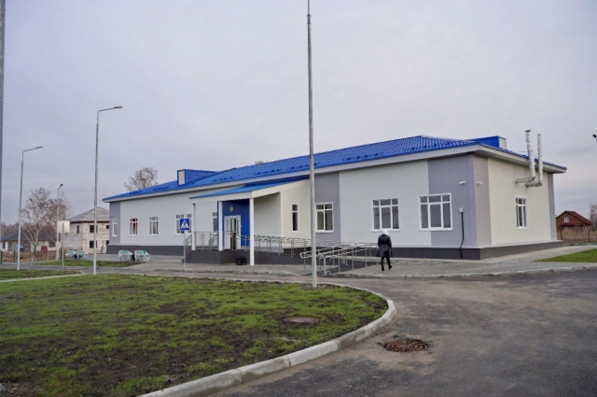    В Новосибирской области в Садовом построили новую амбулаторию