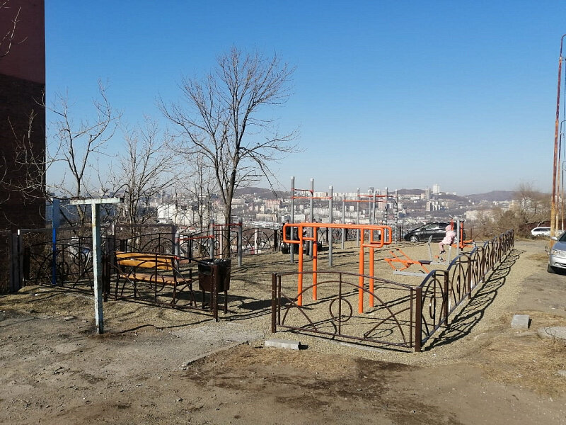 Детская площадка ТОС "Часовитин" во Владивостоке